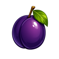 Juicy plum