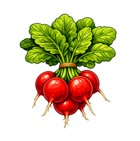 BUNCH OF RADDISH freshly picked bunch of radish