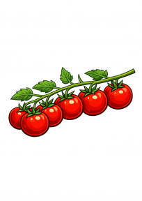 red cherry tomatos